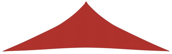 Solsegel 160 g/m² röd 4x4x5,8 m HDPE