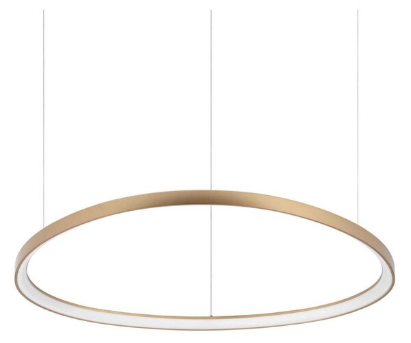 Ideal Lux - LED ljuskrona med textilsladd GEMINI LED/82W/230V diameter 105 cm guld