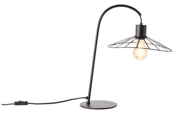 Brilliant - Bordslampa LEIKA 1xE27/52W/230V svart