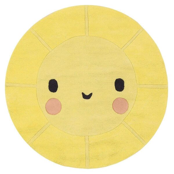 Emoji Sun - Matta (Ø 100 cm)