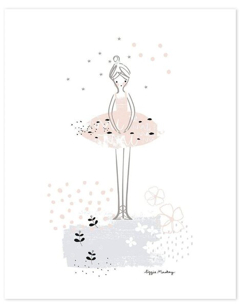 Prima Ballerina Poster - 40x50 cm