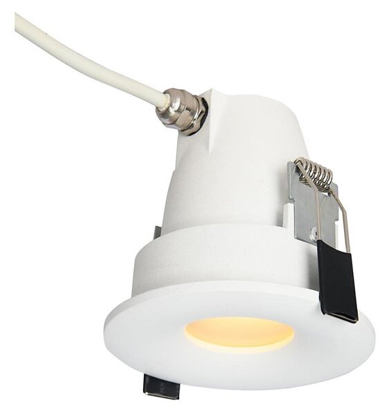 Azzardo AZ5389 - Badrum infälld lampa ROMOLO 1xGU10/50W/230V IP65 vit