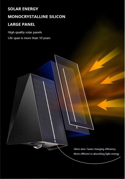 Immax 08490L - LED solcell väggbelysning med sensor LED/2W/5V IP54