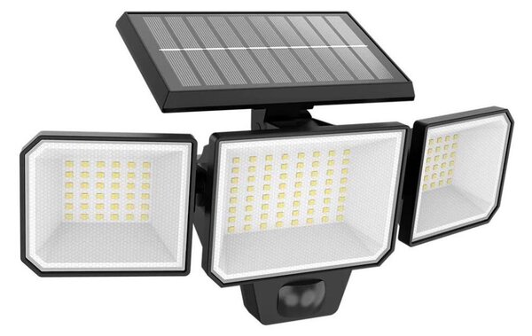 Philips - LED Solcell väggstrålkastare med sensor NYSIL 3xLED/8,7W/3,7V IP65