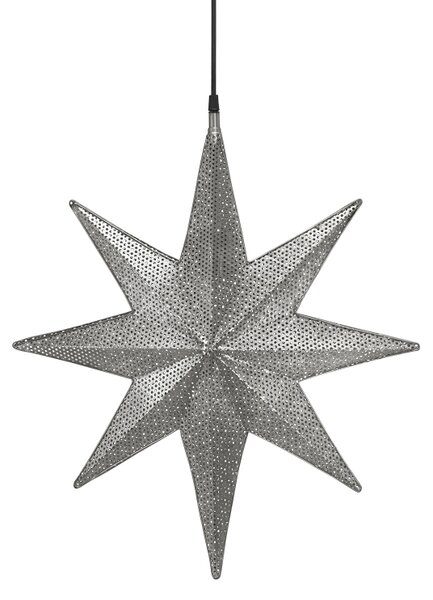 CAPELLA Stjärna Svart Nickel 50 cm