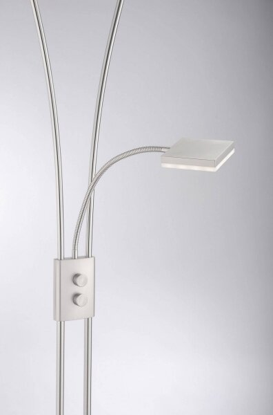 Leuchten Direkt 11776-55-LED Justerbar ljusstyrka lampa HELIA LED/16,8W/230V + 2xLED/3,8W