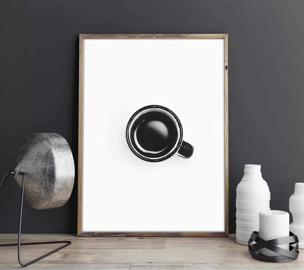 Coffee - Monochrome poster - 30x40