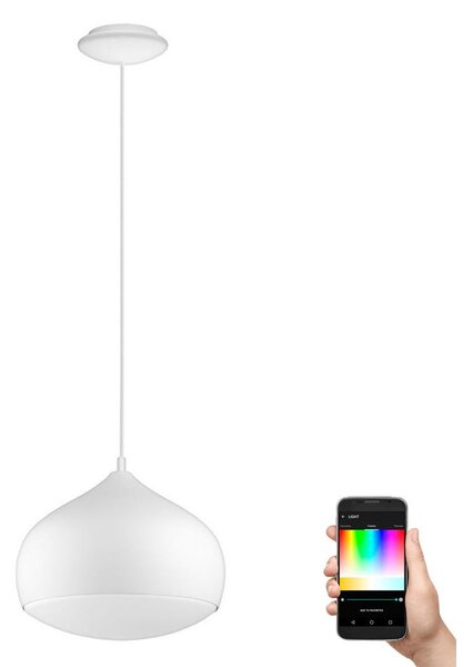 Eglo 98047 - Dimbar LED-lampakrona med snöre COMBA-C LED/18W/230V