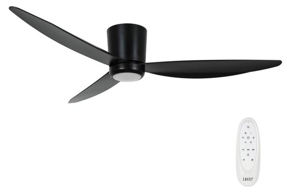 Lucci air 21610749 - LED Ljusreglerad fan ARRAY 1xGX53/12W/230V svart + +Fjärrkontrol