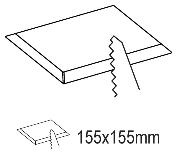 Eglo 99188 - Infälld LED-belysning FUEVA 5 LED/10,5W/230V