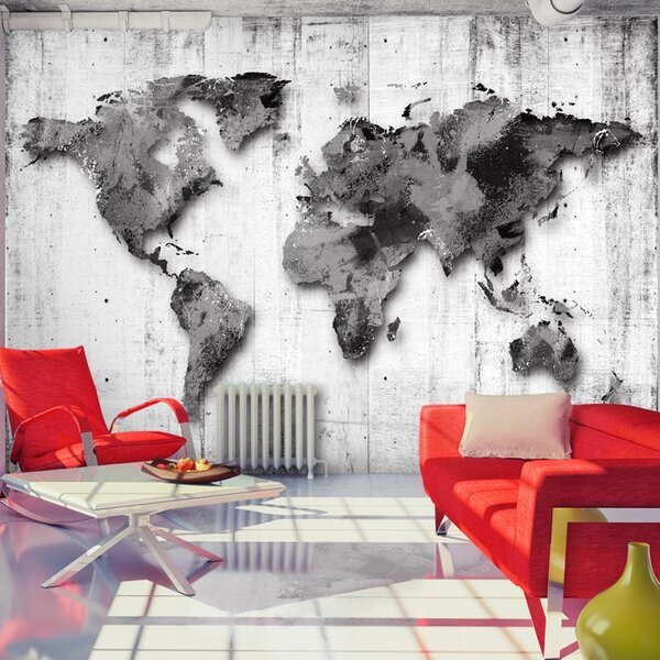Fototapet - World in Shades of Gray - 150x105