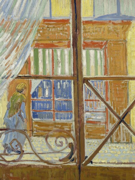 Konsttryck The Shop Window - Vincent van Gogh, (30 x 40 cm)