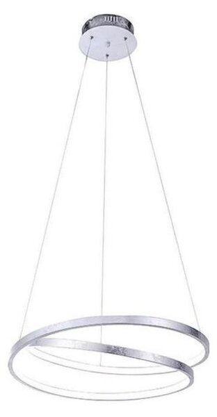 Paul Neuhaus 2472-21 - Dimbar LED-lampakrona med snöre ROMAN LED/30W/230V krom