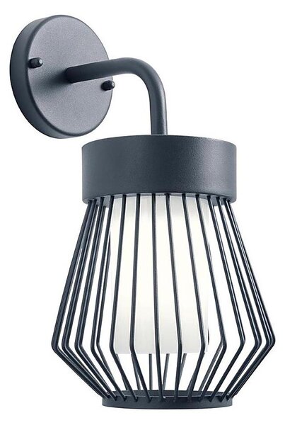 Redo 9843 - Vägglampa för utomhusbruk TITTI 1xE27/42W/230V IP44 antracit