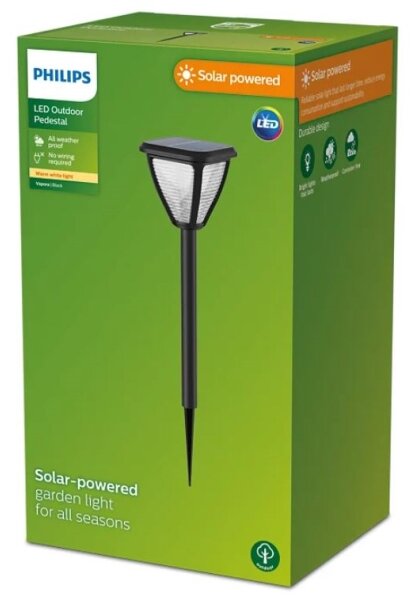 Philips - LED solcellslampa VAPORA LED/1,5W/3,7V IP44