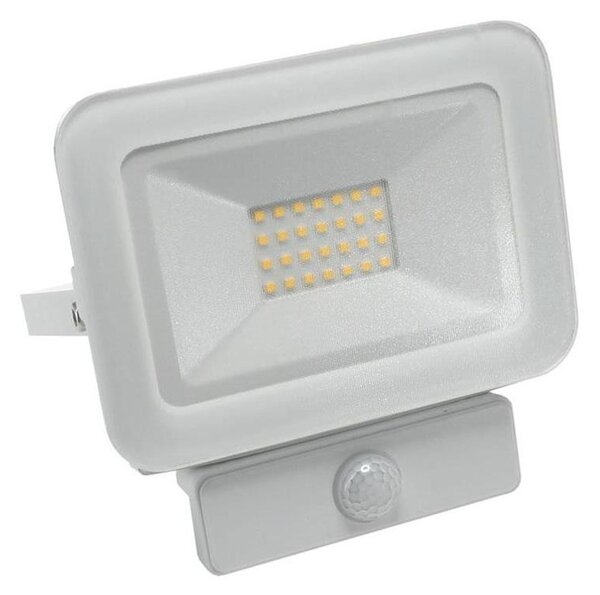 LED Strålkastare med sensor LED/20W/265V 1800lm vit IP65