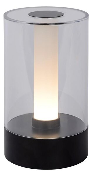Lucide 26501/03/30 - LED Justerbar ljusstyrka bordslampa TRIBUN LED/3W/1800mAh svart