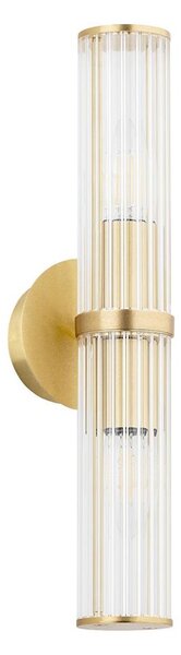 Argon 7203 - Vägglampa HAMPTON 2xE14/7W/230V guld