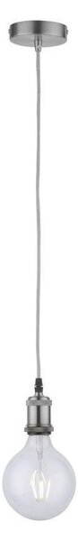 Leuchten Direkt 13570-55 - Ljuskrona med upphängningsrem DIY 1xE27/60W/230V matt krom