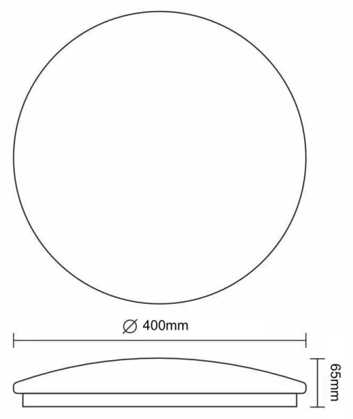 LED taklampa OPAL LED/36W/230V 3000-6500K + fjärrkontroll