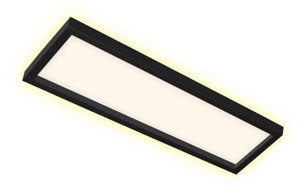 Briloner 7365-015 - LED taklampa CADRE LED/22W/230V 58,2x20,2 cm svart
