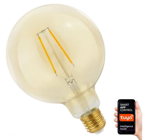 LED Dimbar glödlampa E27/5,5W/230V 1700-2700K Wi-Fi Tuya