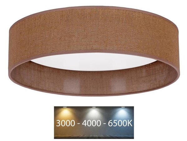 Brilagi - LED Taklampa VELVET LED/24W/230V 3000/4000/6400K beige