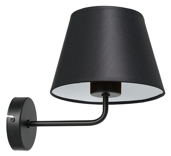 Vägglampa ARDEN 1xE27/60W/230V svart/vit