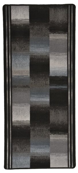 Halkfri gångmatta svart 67x200 cm
