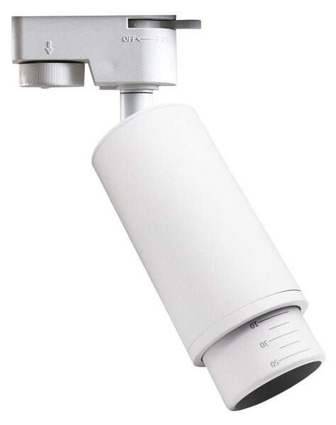 Spotlight för skensystem MICA 1xGU10/25W/230V 1-fas vit