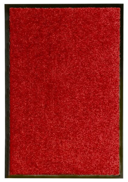 Dörrmatta tvättbar röd 40x60 cm