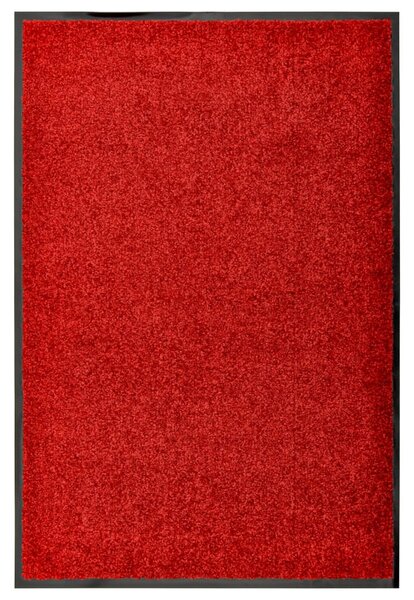 Dörrmatta tvättbar röd 60x90 cm