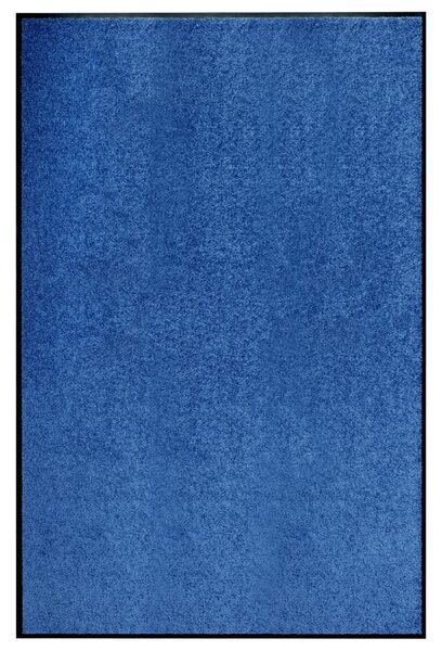 Dörrmatta tvättbar blå 120x180 cm