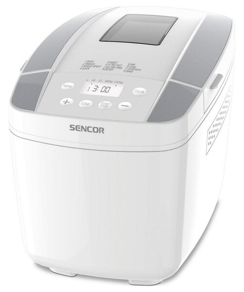 Sencor - Brödbakmaskin med LCD-skärm 800W/230V