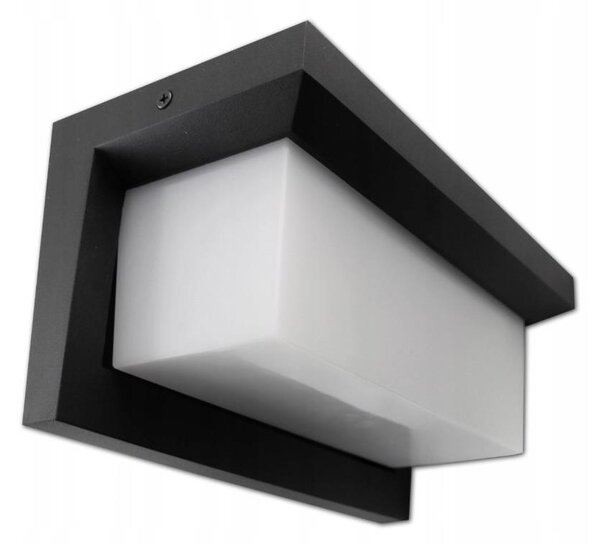 LED Vägglampa för utomhusbruk LED/12W/230V IP54 svart