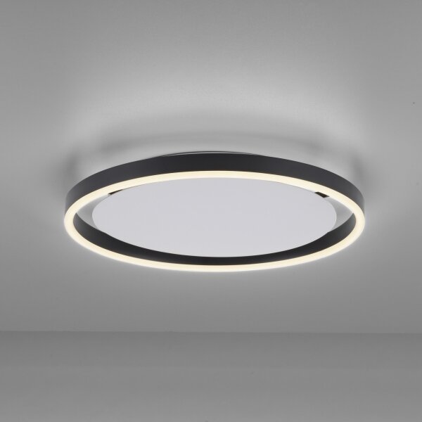 Leuchten Direkt 15391-13 - LED Dimmable ceiling belysning RITUS 20W/230V svart