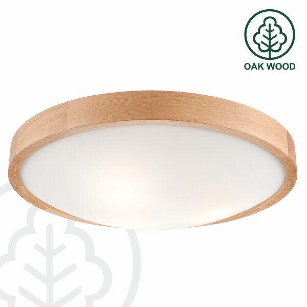 Brilagi - LED taklampa CARVALHO SLIM 3xE27/60W/230V ek diameter 47 cm