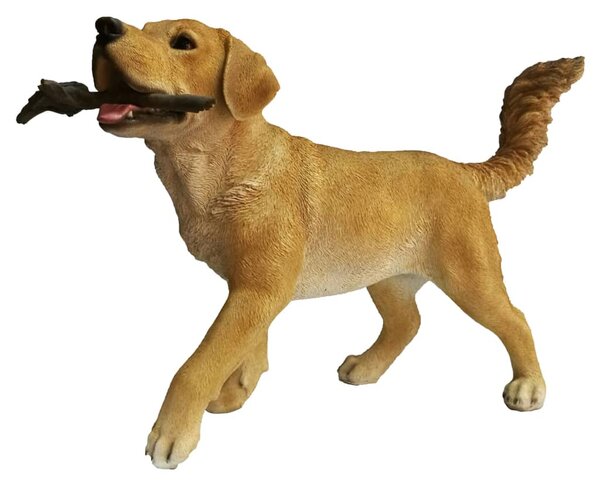 Esschert Design Labrador med pinne 62,6x23,7x40cm