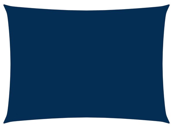 Solsegel oxfordtyg rektangulärt 2x4,5 m blå