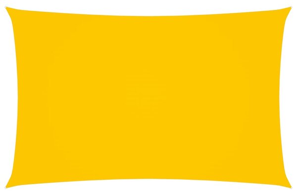 Solsegel oxfordtyg rektangulärt 2x5 m gul