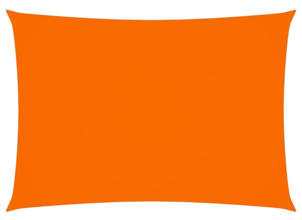 Solsegel oxfordtyg rektangulärt 2x4 m orange