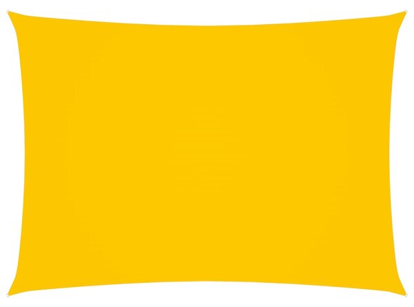 Solsegel oxfordtyg rektangulärt 2x4 m gul