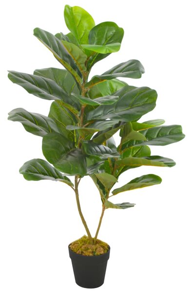 Konstväxt Fiolfikus med kruka 90 cm grön