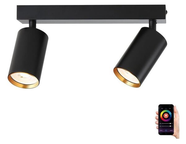 Immax NEO 07262W -LED RGB+CCT Ljusreglerad belysning NEO LITE PUNTO 2xGU10/6W/230V