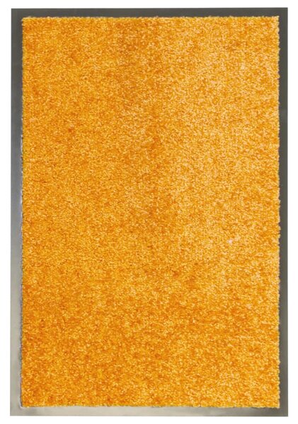 Dörrmatta tvättbar orange 40x60 cm