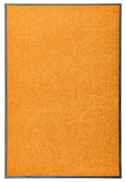 Dörrmatta tvättbar orange 60x90 cm