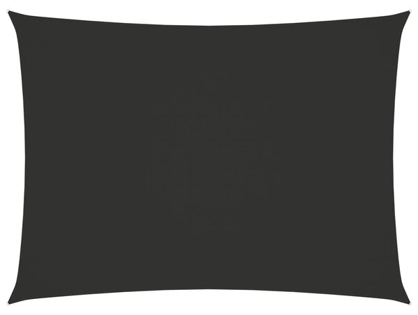 Solsegel oxfordtyg rektangulärt 2x3,5 m antracit