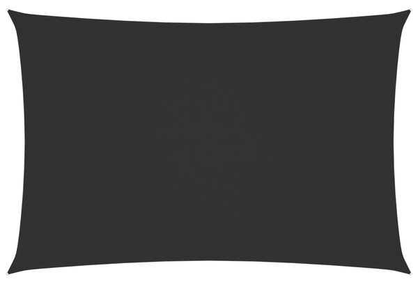 Solsegel oxfordtyg rektangulärt 2x4,5 m antracit