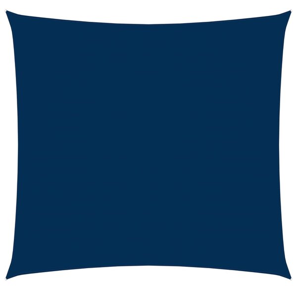 Solsegel oxfordtyg fyrkantigt 7x7 m blå