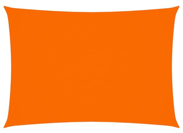 Solsegel oxfordtyg rektangulärt 2x4,5 m orange